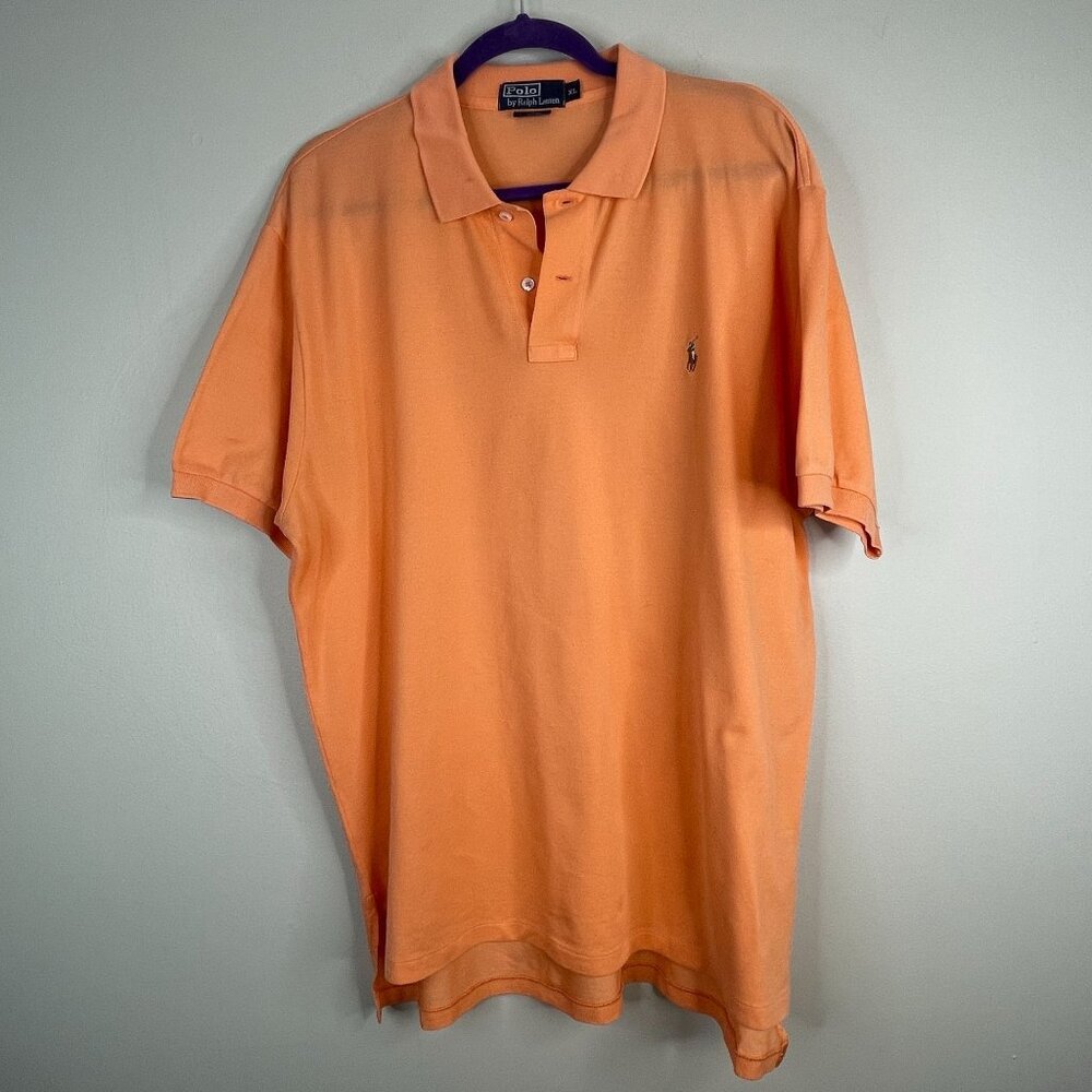 Polo Ralph Lauren Peruvian Cotton Polo Shirt Mens XLarge Pony Pima Preppy Golf
